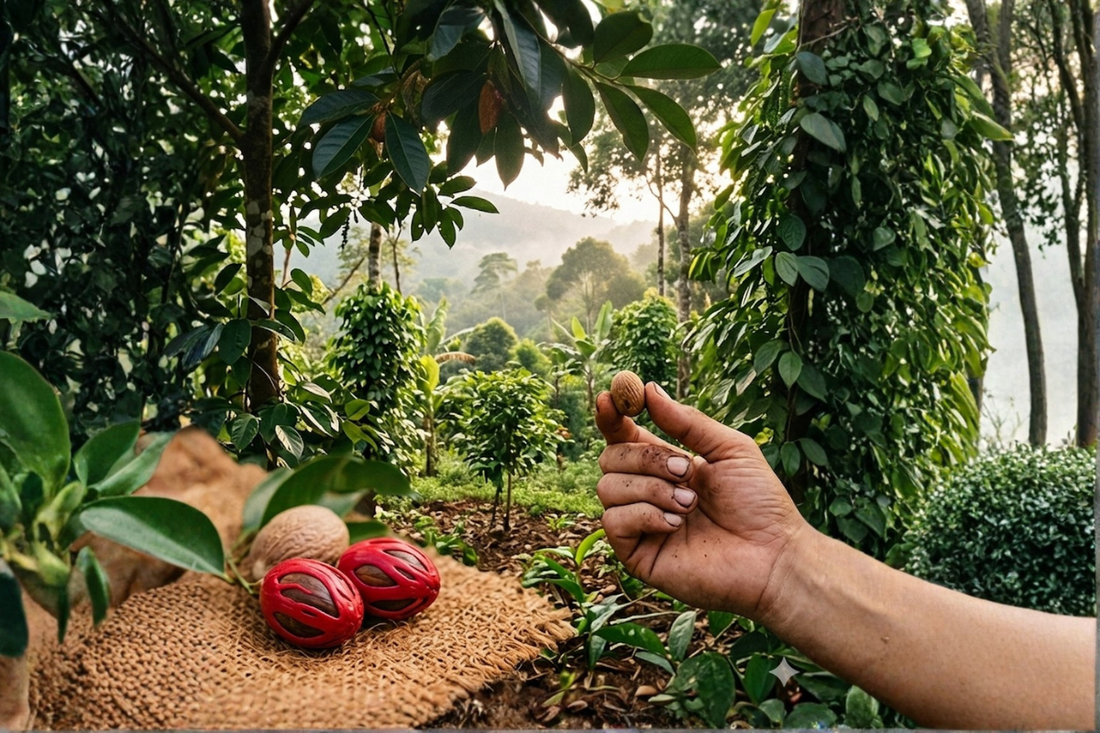 Ceylon Nutmeg Whole and Ceylon Nutmeg Powder: Plantation, Sustainability, and Global Importance