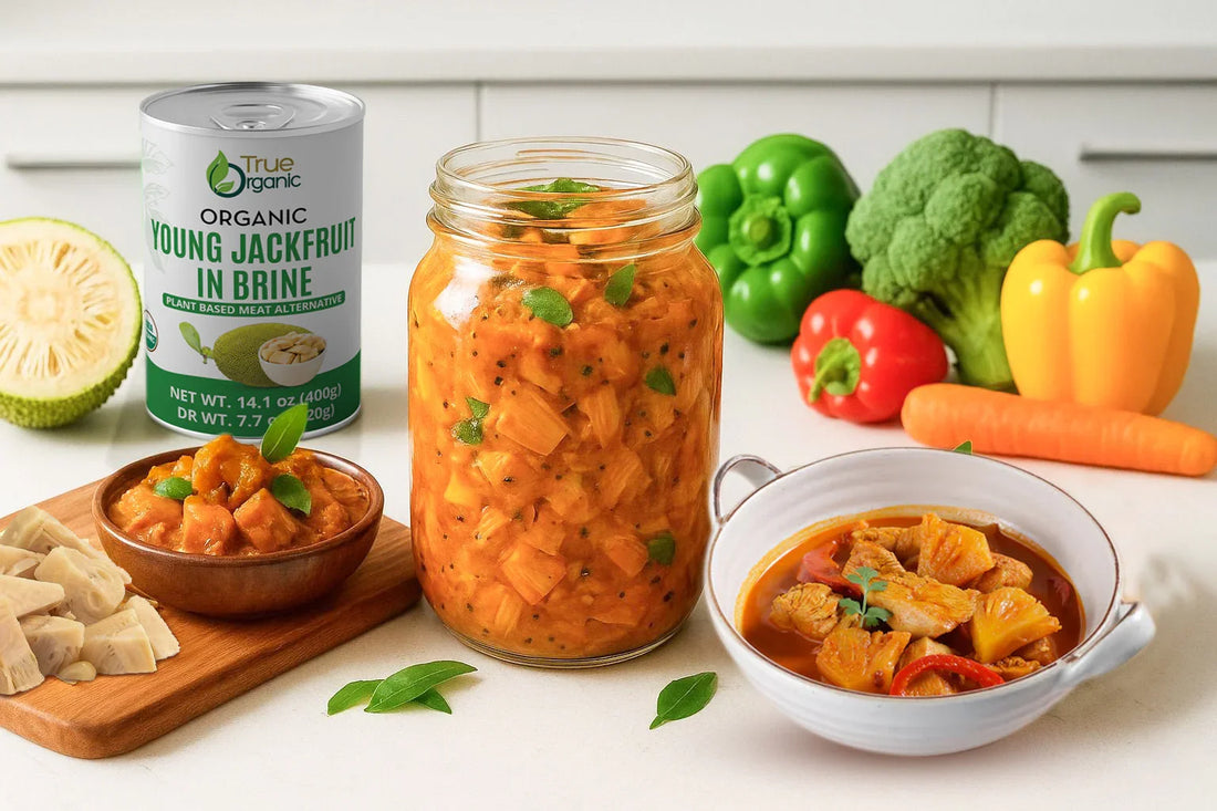 Young Jack fruit in Brine: The Best Plant-Based Meat Substitute for Healthy Cooking - True Organics