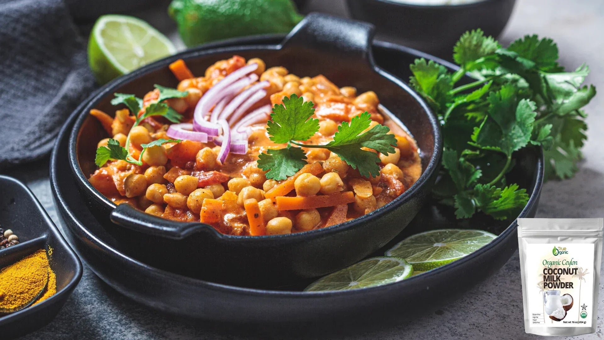 Creamy Coconut Chickpea Curry - True Organics