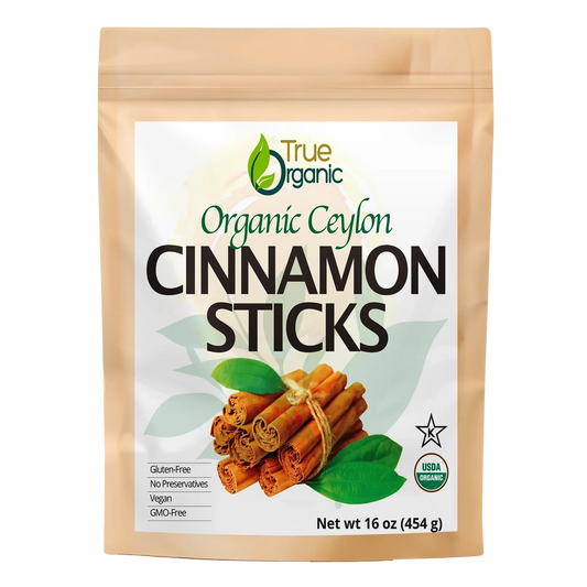 True Organic Cinnamon Stick 16 Oz - True Organics