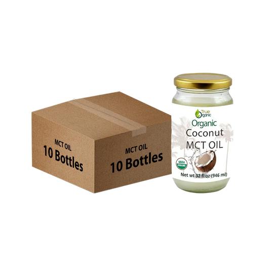 True Organic MCT Oil 32 fl oz, ( 10 Units ) - True Organics